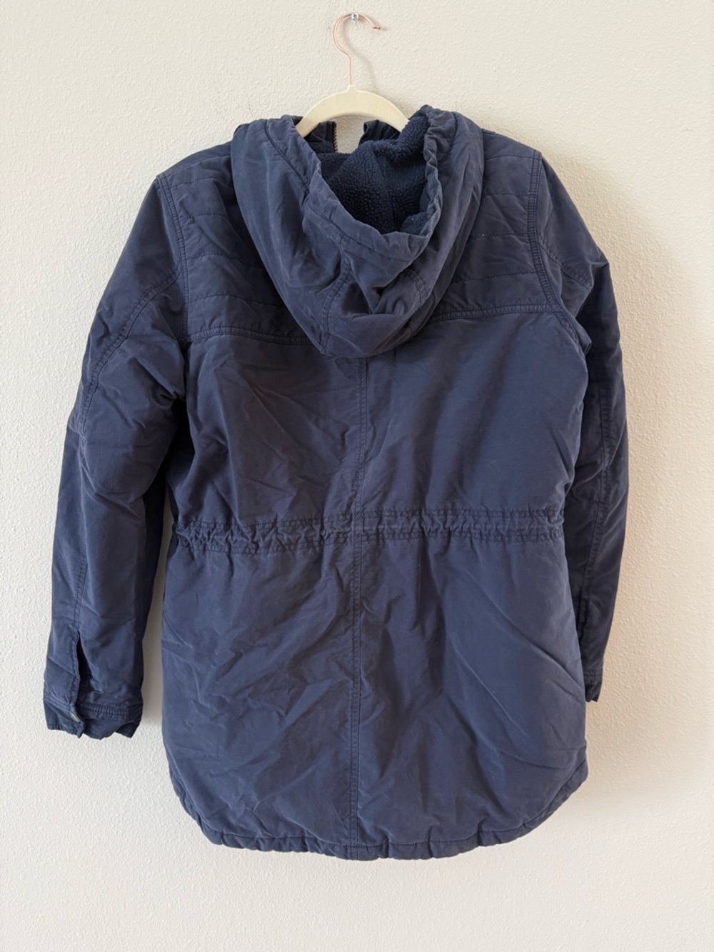 Columbia Women’s Chatfield Hill Jacket Coat Navy Blue Warm Winter Cozy Large - Picture 6 of 8